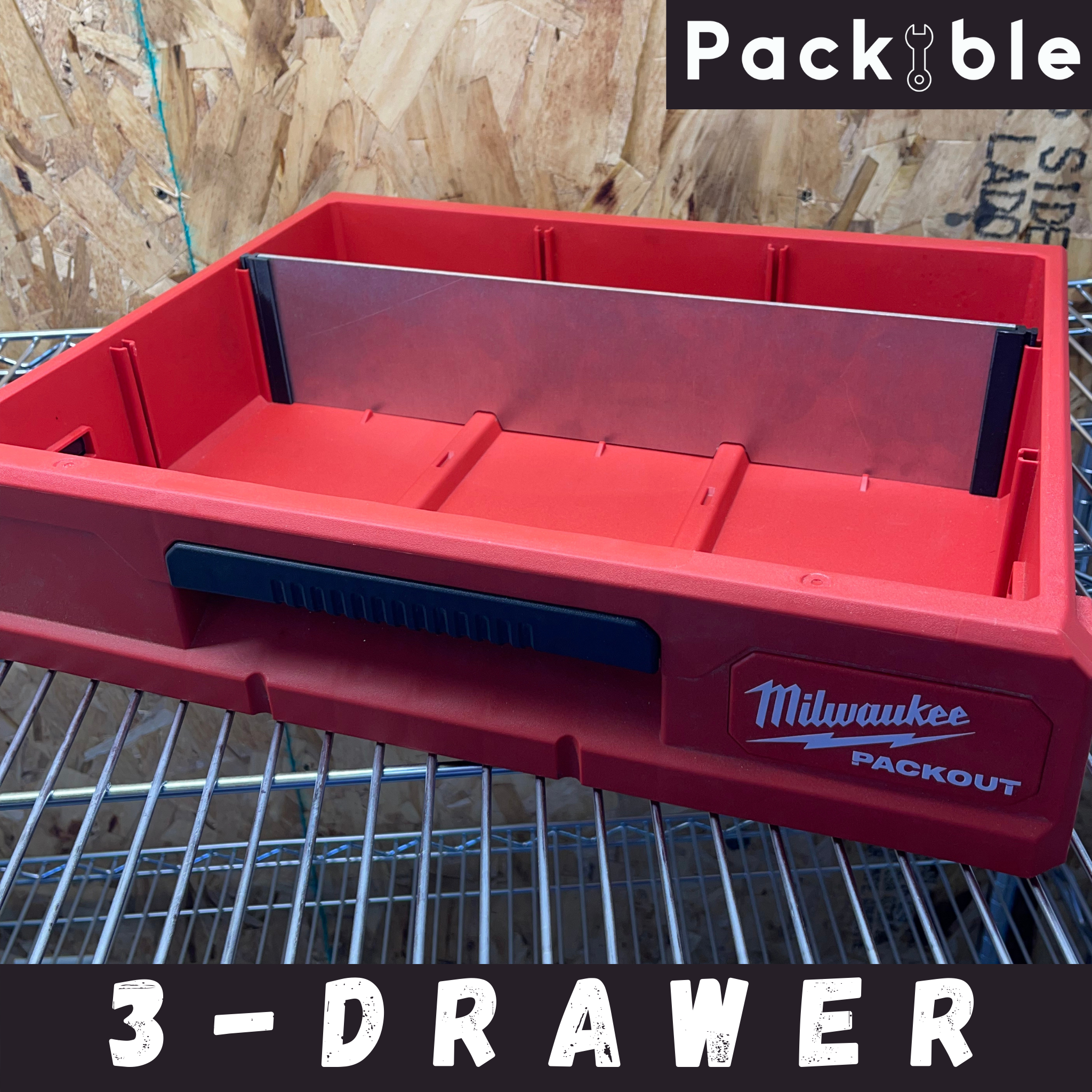 Milwaukee Drawer Dividers for PACKOUT 3-Drawer Tool Box 48-22-8473